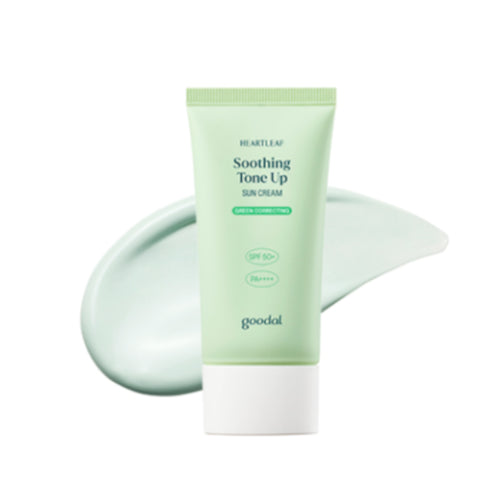 Wholesale Goodal - Heartleaf Soothing Green Tone Up Sun Cream SPF50+ PA++++ - 50ml | Carsha