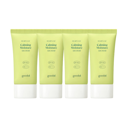 Wholesale Goodal - Heartleaf Calming Moisture Sun Cream SPF50+ PA++++ - 50ml 4ea Set New | Carsha