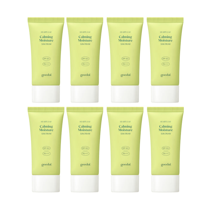 Wholesale Goodal - Heartleaf Calming Moisture Sun Cream SPF50+ PA++++ - 50ml 8ea Set New | Carsha