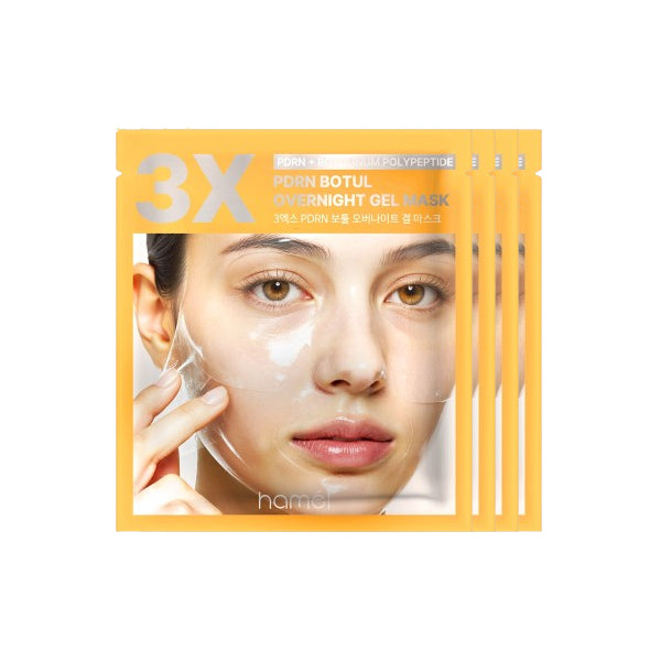 Wholesale Hamel - 3X PDRN Botul Overnight Gel Mask - 34g*4ea | Carsha