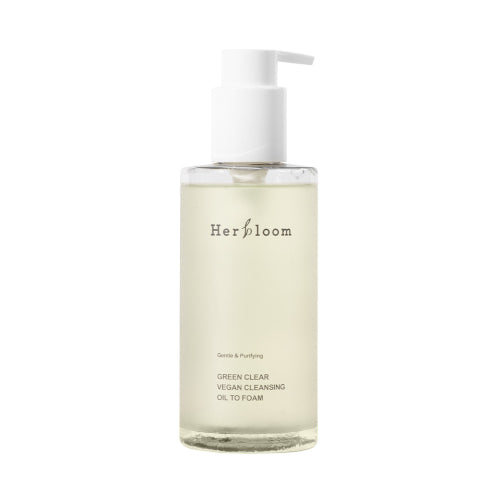 Wholesale Herbloom - Green Clear Vegan Cleansing Oil to Foam - 200ml | Carsha