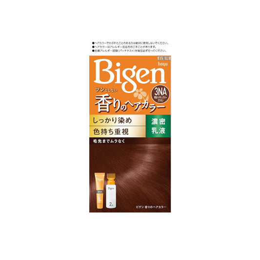 Wholesale hoyu - hoyu Bigen Fragrant Hair Color Emulsion - 40g + 60ml - 3NA Bright Natural Brown | Carsha