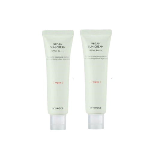 HYGGEE Vegan Sun Cream SPF50+ PA++++ - 50ml (2ea) Set