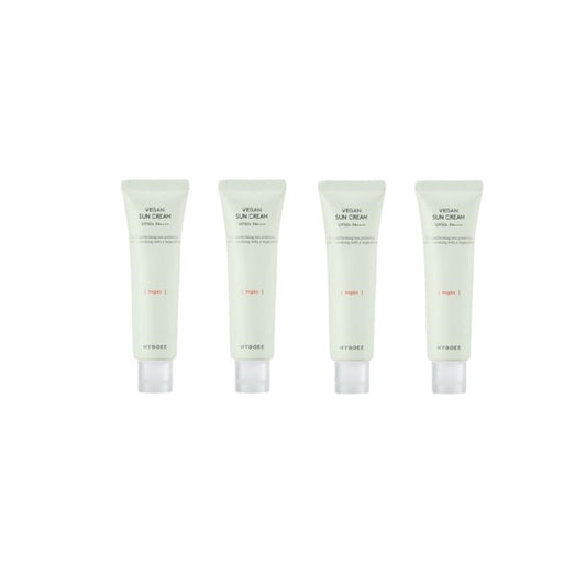 HYGGEE - ครีมกันแดดวีแกน SPF50+ PA++++ - 50มล. (4 ชิ้น) ชุด