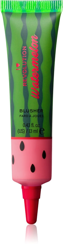 I heart revolution Blush Watermelon Dewy (Blusher) 13 ml - Tonalità: Tinta Juicy