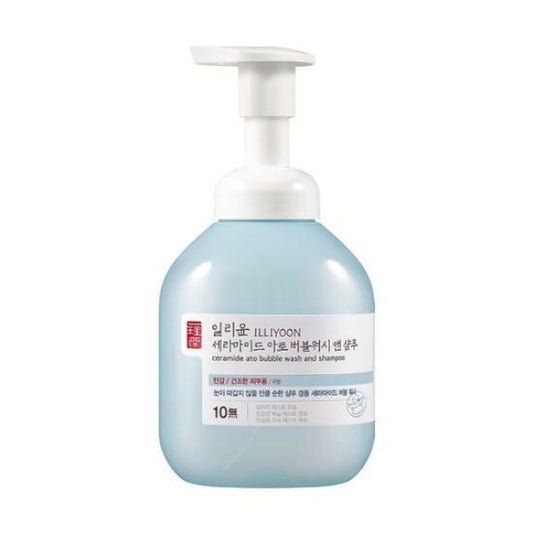 Wholesale ILLIYOON - Ceramide Ato Bubble Wash and Shampoo - 400ml | Carsha