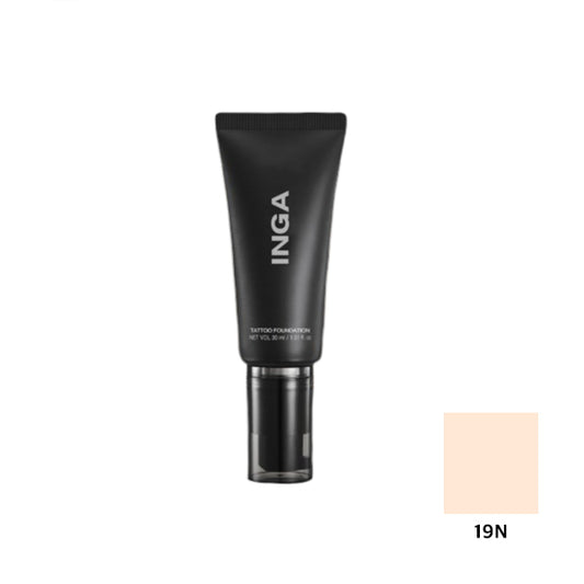 Wholesale INGA - Tattoo Foundation - 30ml - 19N Light Vanilla | Carsha
