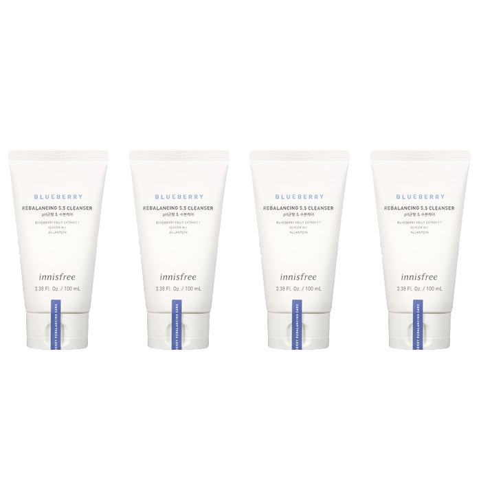 Wholesale innisfree - Blueberry Rebalancing 5.5 Cleanser - 100ml 4ea Set | Carsha