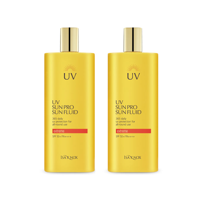 Wholesale ISA KNOX - UV Sun Pro 365 Daily Extreme Sun Fluid SPF50+ PA++++ - 70g 2ea Set | Carsha