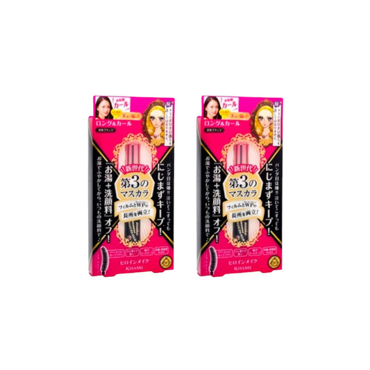 Wholesale ISEHAN Kiss Me Heroine Make Long & Curl Mascara Advanced Film - 01 Black 2ea Set | Carsha