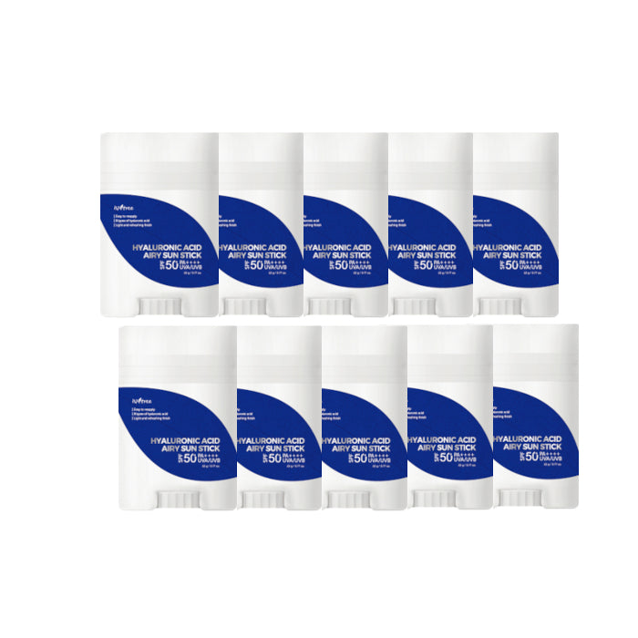 Wholesale Isntree Hyaluronic Acid Airy Sun Stick - 22g 10ea Set | Carsha