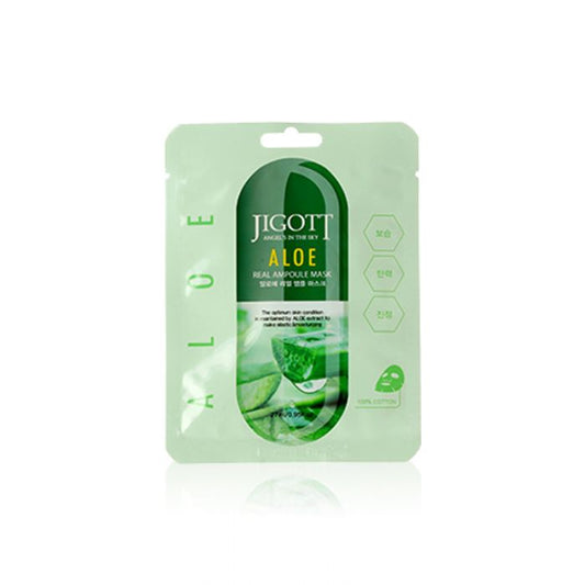 Wholesale Jigott - Real Ampoule Mask Aloe - 1pc | Carsha