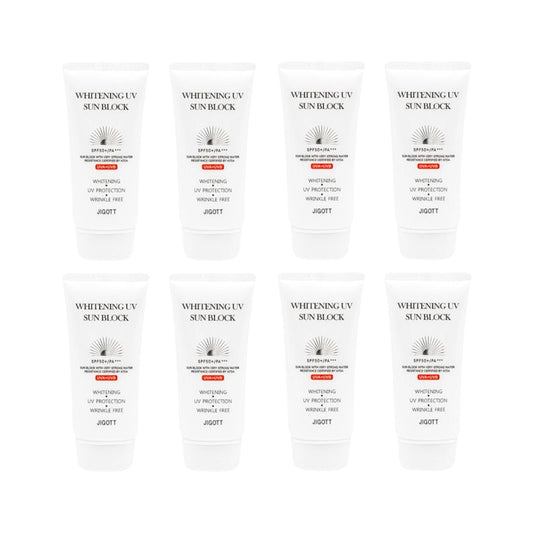Wholesale JIGOTT - Whitening UV Sun Block SPF 50+/PA+++ 8ea Set | Carsha