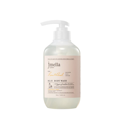 Wholesale jmella in france - Lime & Basil Body Wash - 500ml | Carsha