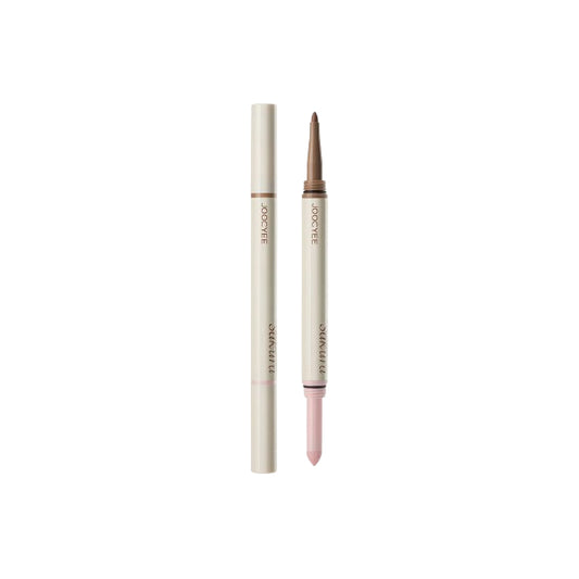 Wholesale Joocyee - Dual-Ended Shadow & Liner Eyeshadow Pen - 0.4g+0.36g - 02 Crushed Champagne | Carsha