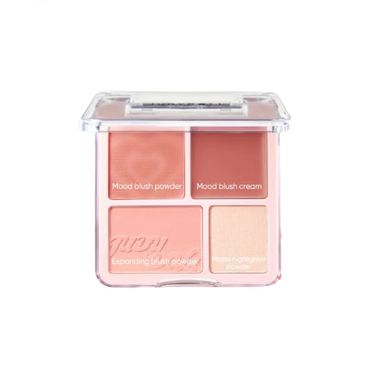 Wholesale Judydoll - 2 in 1 Blush Highlight Palette - 10g - #01 Milky Melon | Carsha