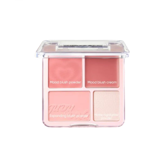 Wholesale Judydoll - 2 in 1 Blush Highlight Palette - 10g - #02 Soft Peach | Carsha