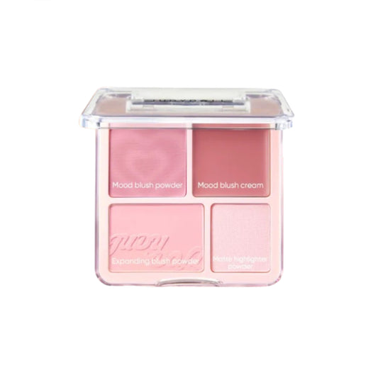 Wholesale Judydoll - 2 in 1 Blush Highlight Palette - 10g - #03 Ballerina Dream | Carsha