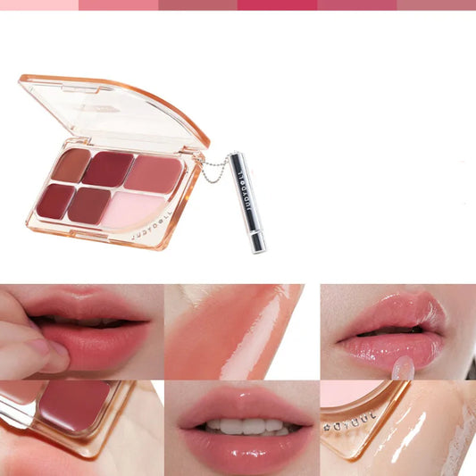 Wholesale Judydoll - 6-Color Multi-Use Lip Palette - 9g - 02 Icy Berry Palette | Carsha