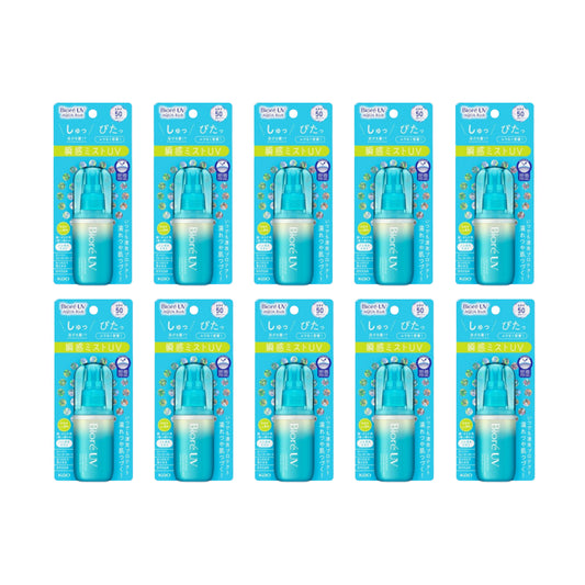 Wholesale Kao Biore UV Aqua Rich Aqua Protect Mist SPF50 PA++++ - 60m 10pcs Set | Carsha