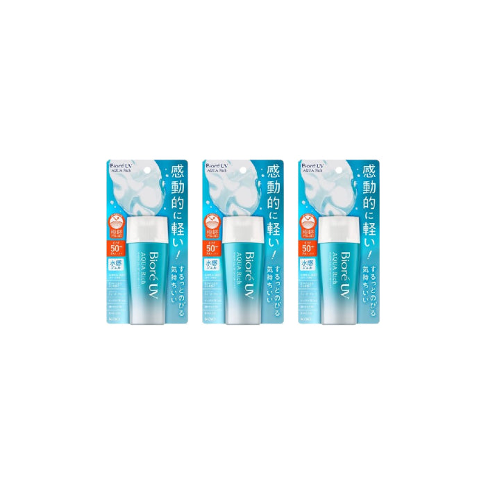 Wholesale Kao - Biore UV Aqua Rich Water Gel SPF50+ PA++++ - 70ml 3ea Set | Carsha