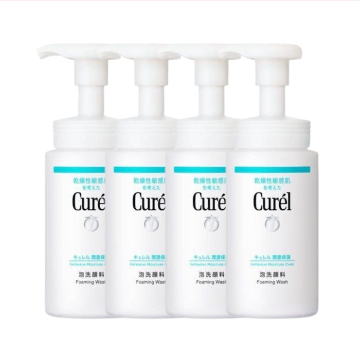 Wholesale Kao - Curel Intensive Moisture Care Foaming Wash - 150ml 4pcs Set | Carsha