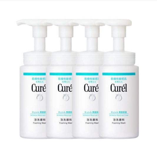 Wholesale Kao - Curel Intensive Moisture Care Foaming Wash - 150ml 4pcs Set | Carsha
