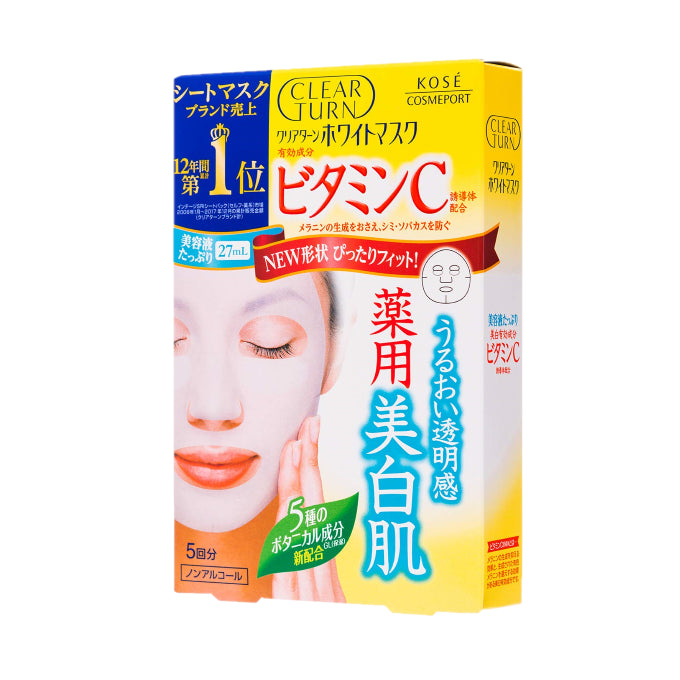 Wholesale Kose - Clear Turn White - Vitamin C Mask - 5 sheets | Carsha