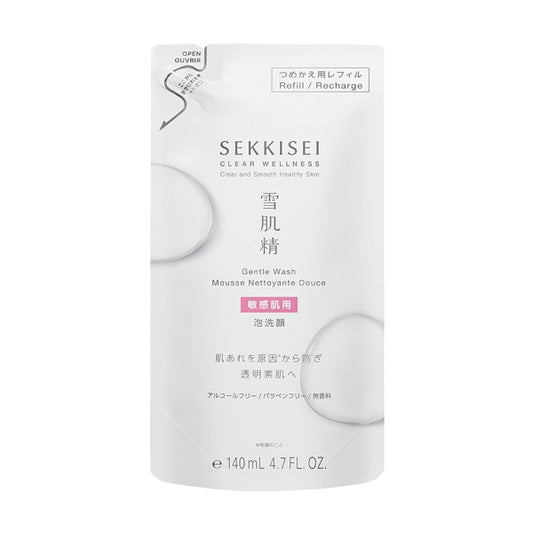 Wholesale Kose - Sekkisei Clear Wellness Gentle Wash Refill - 140ml | Carsha