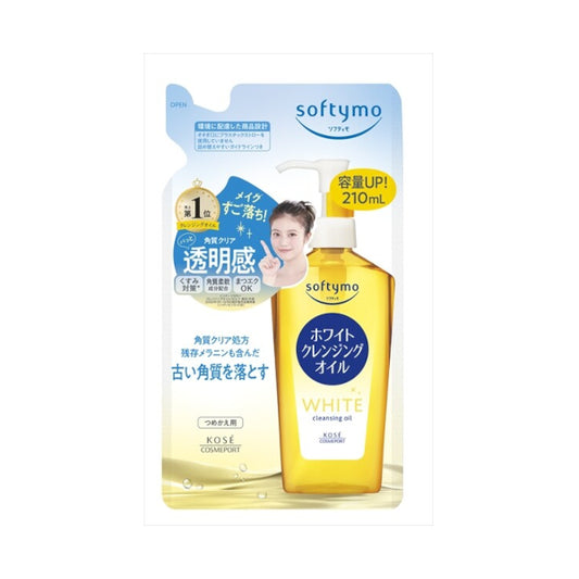 Wholesale Kose - Softymo White Cleansing Oil Refill 2024 Version - 210ml | Carsha