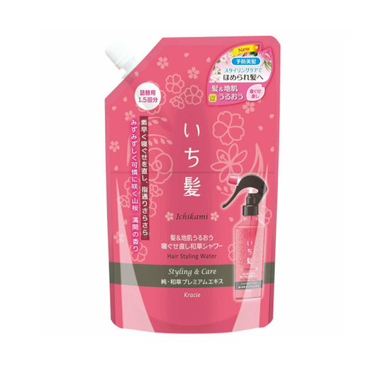 Wholesale Kracie - Ichikami Hair Styling Water Refill - 375ml | Carsha