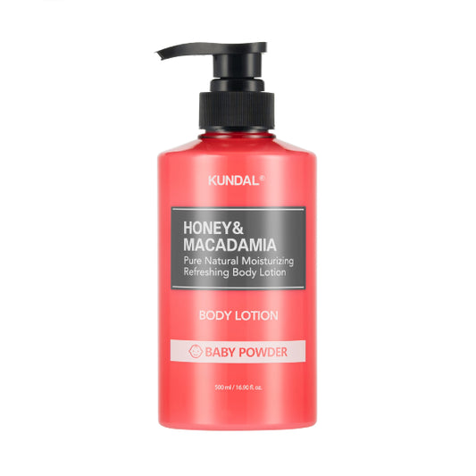 Wholesale KUNDAL - Honey & Macadamia Pure Body Lotion - 500ml - Baby Powder | Carsha