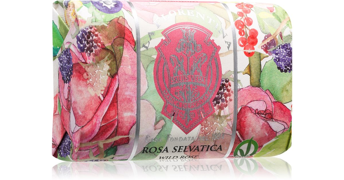 La florentina single soap 200gr rosa selvatica