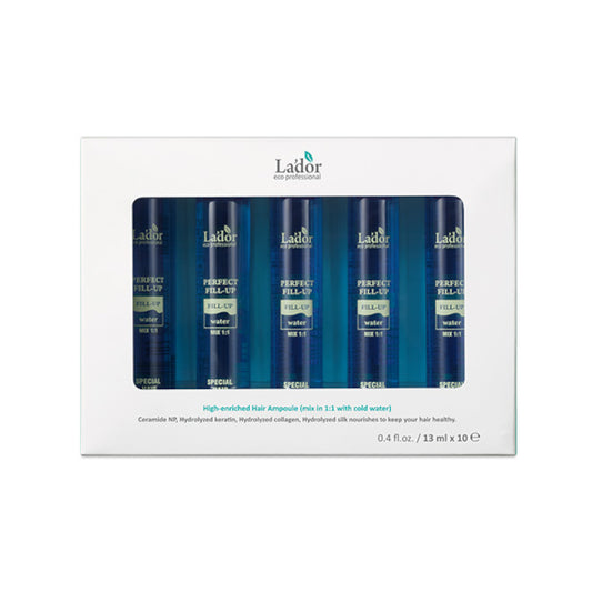 Lador - Perfect Hair Fill-Up Ampoule - 13ml x 10pcs