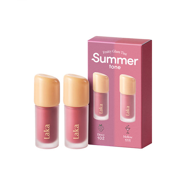 Wholesale LAKA - Fruity Glam Tint Mini Duo - 1.9g*2 - Summer Tone Edition | Carsha