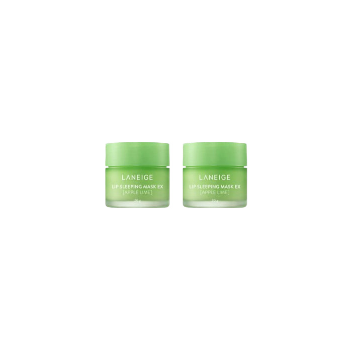 Wholesale LANEIGE - Lip Sleeping Mask EX - 20g - Apple Lime 2ea Set | Carsha