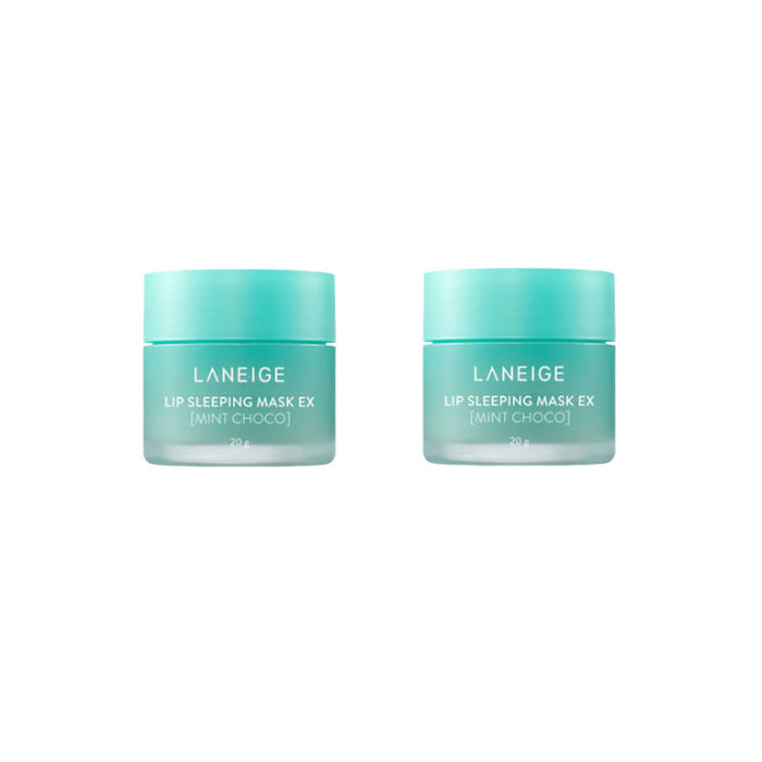 Wholesale LANEIGE - Lip Sleeping Mask EX - 20g - Mint Choco 2ea Set | Carsha