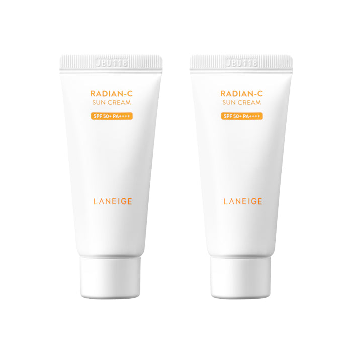 Wholesale LANEIGE - Radian-C Sun Cream SPF50+ PA++++ - 20ml 2ea Set | Carsha