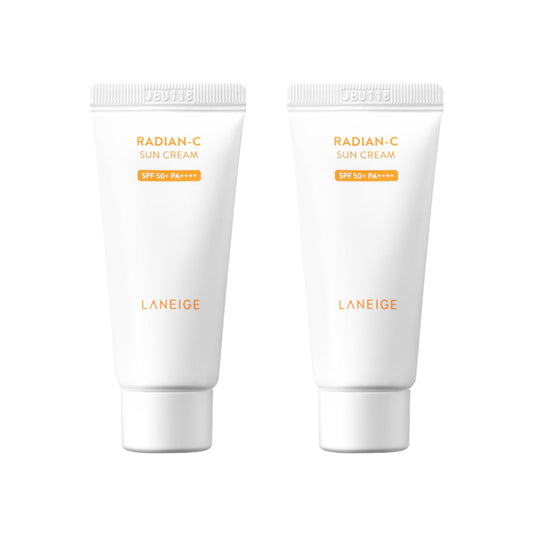 Wholesale LANEIGE - Radian-C Sun Cream SPF50+ PA++++ - 20ml 2ea Set | Carsha