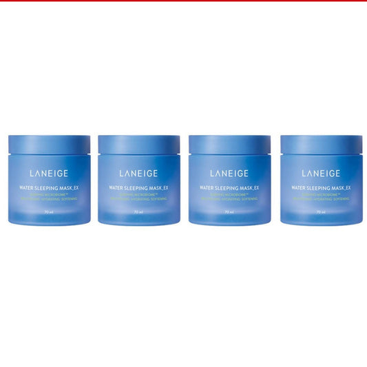 Wholesale LANEIGE Water Sleeping Mask EX - 70ml 4ea Set | Carsha
