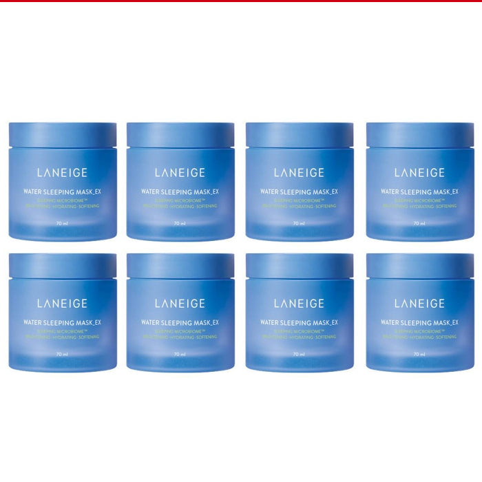 Wholesale LANEIGE Water Sleeping Mask EX - 70ml 8ea Set | Carsha