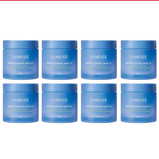 Wholesale LANEIGE Water Sleeping Mask EX - 70ml 8ea Set | Carsha