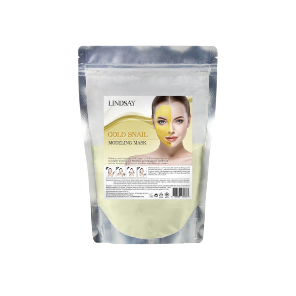 Wholesale LINDSAY - Gold Snail Modeling Mask Zipper - 240g | Carsha
