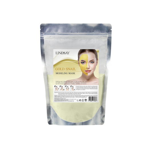 Wholesale LINDSAY - Gold Snail Modeling Mask Zipper - 240g | Carsha