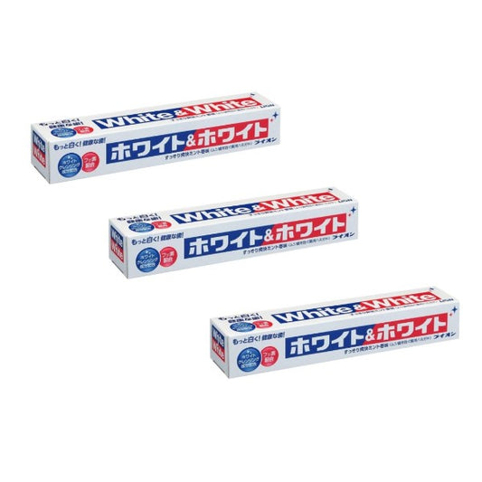 Wholesale LION - White & White Toothpaste - 3pcs | Carsha