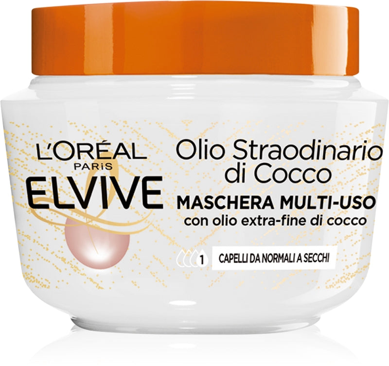 Elvive Loreal Elvive Maschera Olio Straordinario Cocco - 300ml