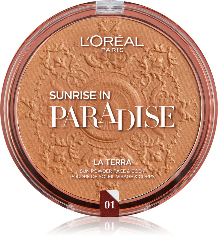 L'oreal maxi terra wild glow bronze portofino + pennello omaggio