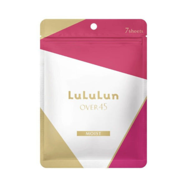Wholesale LuLuLun - Over 45 Facial Sheet Mask Moist - 7pcs - Camelia Pink | Carsha