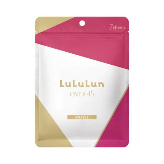 Wholesale LuLuLun - Over 45 Facial Sheet Mask Moist - 7pcs - Camelia Pink | Carsha