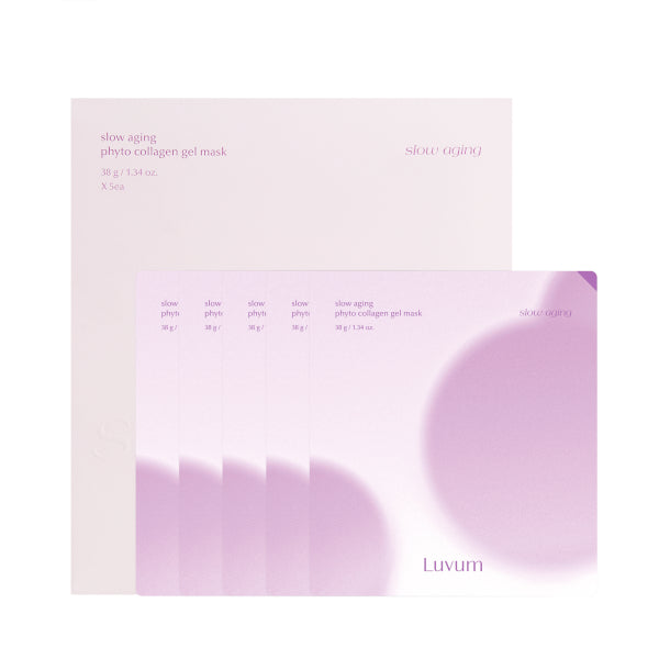Wholesale LUVUM - Slow Aging Phyto Collagen Gel Mask - 5 pcs | Carsha